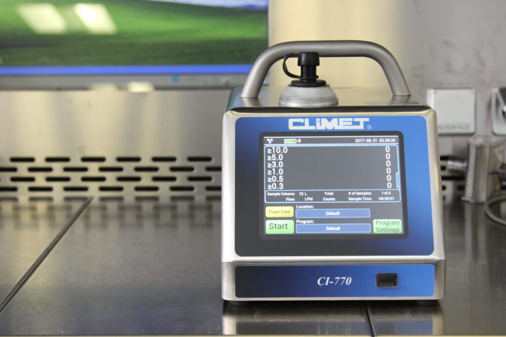 Climet Cl-x&x particle counter